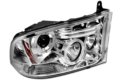 IPCW Chrome Projector Headlights 09-18 DODGE RAM